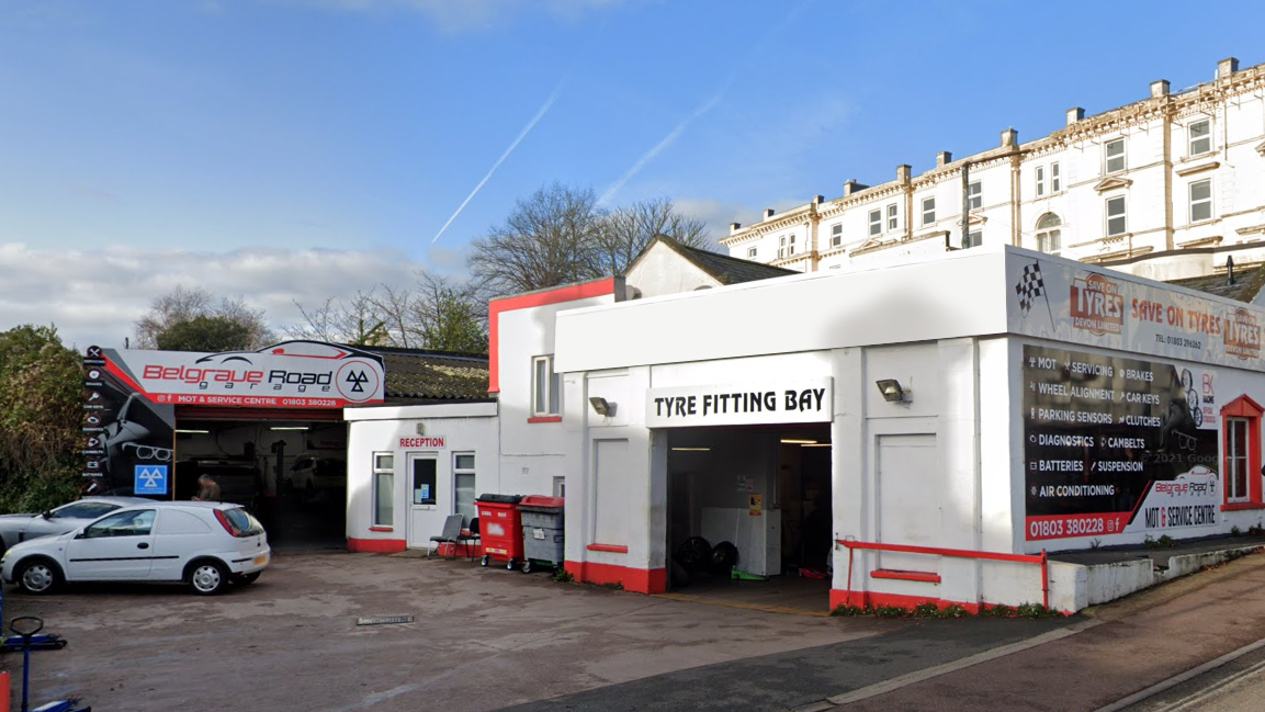 Belgrave Road Front Garage - MOT Torquay